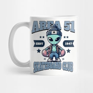 Alien Skateboard Club Mug